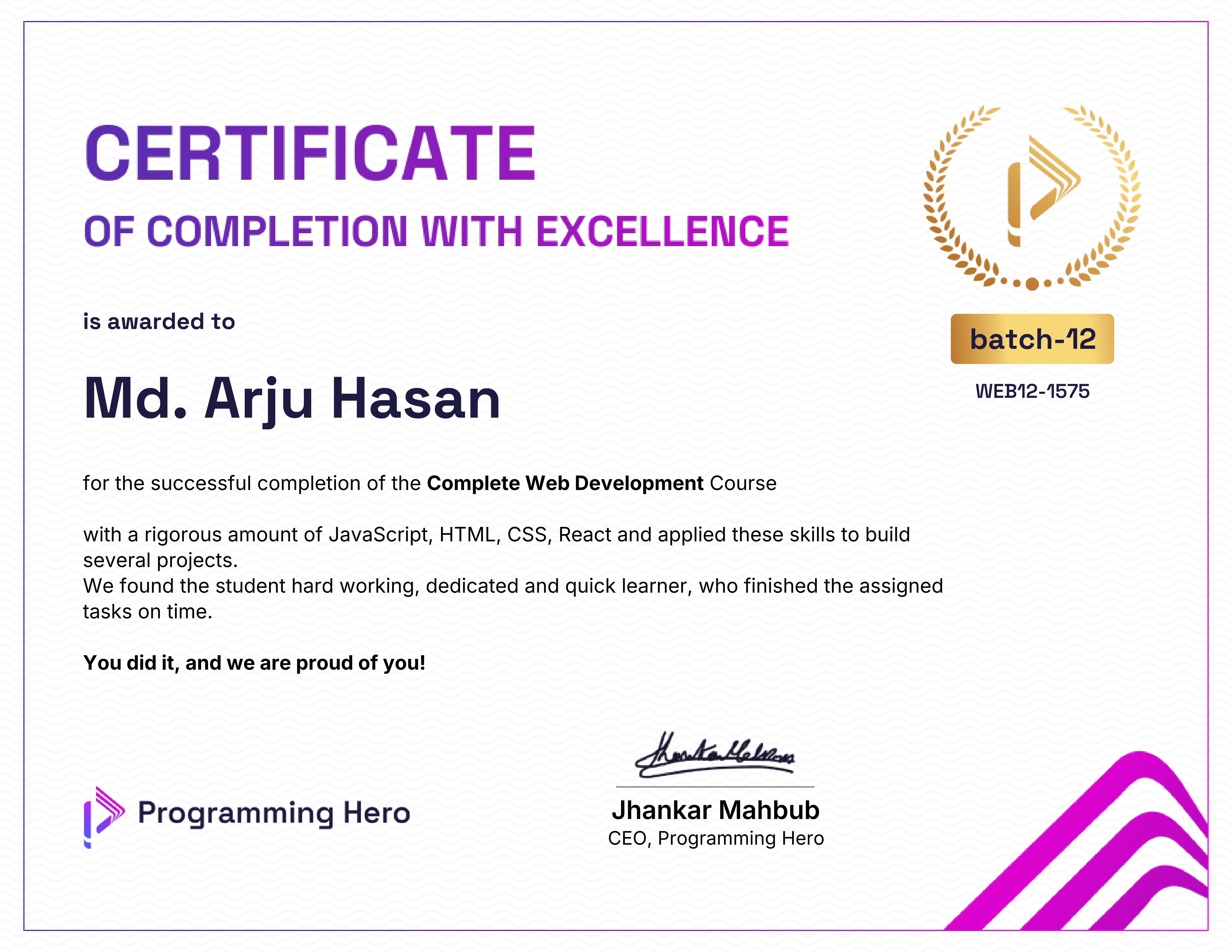 Complete Web Development